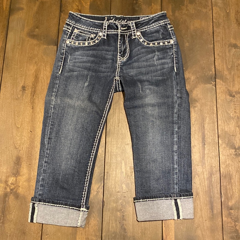 LA idol USA Capri Jeans